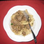 Beef Stroganoff