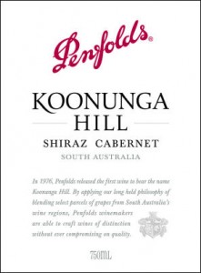 2007 Penfolds Koonunga Hill