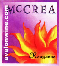 2005 McCrea Cellars Ciel du Cheval Vineyard Roussanne