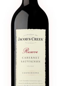 2009 Jacob’s Creek Reserve Coonawarra Cabernet Sauvignon