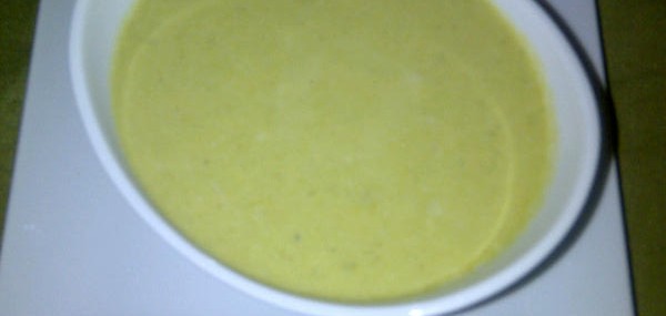 Cream of Asparagus and Vermont Sharp Cheddar Cheese Soup