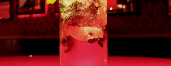 Strip House Blueberry Mint Mojito