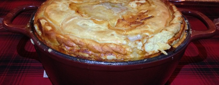 Tourtiere du Lac St Jean (Meat Pie from Quebec)