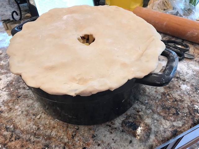 unbaked tourtiere