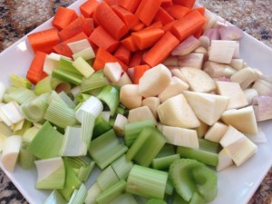 Chopped Vegetables