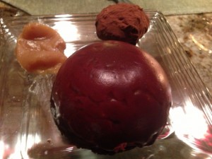 Salted Caramel, Truffle and Chocolate Bombe