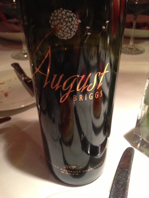 2007 August Briggs Cabernet Sauvignon