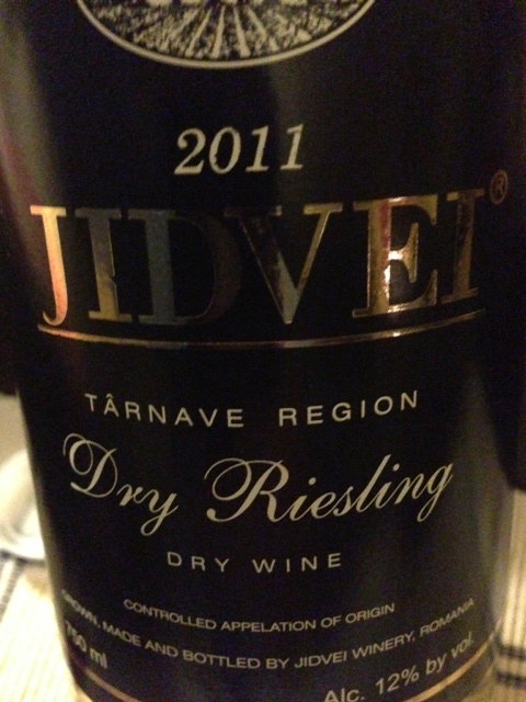 2011 Jidvei Dry Riesling