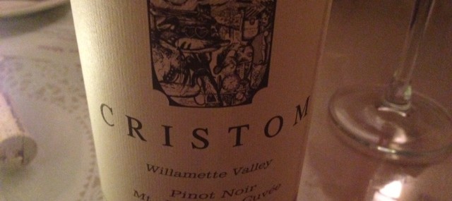 2010 Cristom Pinot Noir Mount Jefferson Cuvee