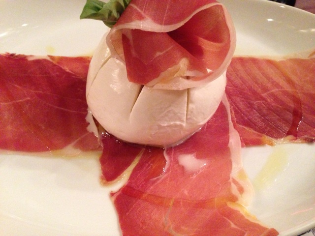 Fresh Mozzarella and Proscuitto