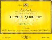 2010 Lucien Albrecht Riesling Réserve