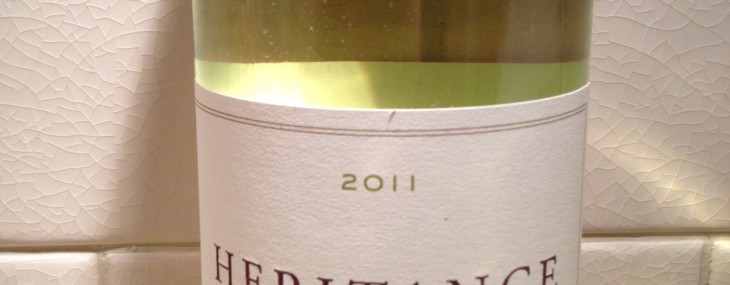 2011 Heritance Sauvignon Blanc Napa Valley