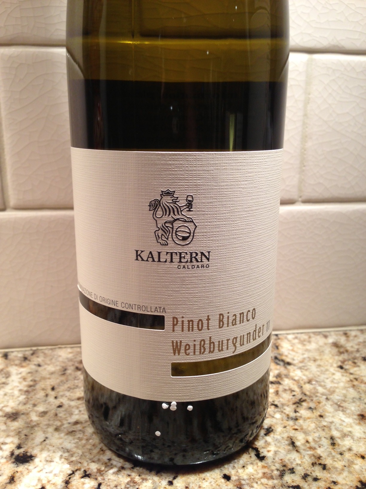 2011 Kellerei Kaltern Caldaro Pinot Bianco Weissburgunder