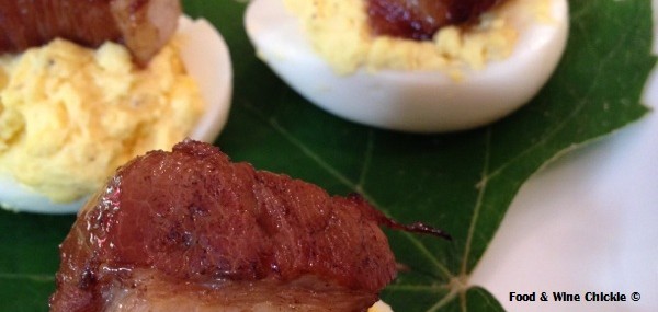 Pork Belly Deviled Eggs