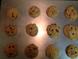 Chewy Crunchy Chocolate Chip Cookies Pan