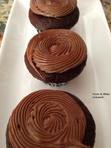 Chocolate Cupcakes with Ganache Centers