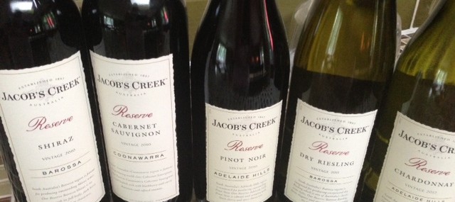 Dinner with Jacob’s Creek…at My Home
