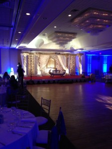 Bride and Groom Stage