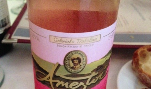 2012 Ameztoi Rubentis Rose Getariako Txakolina