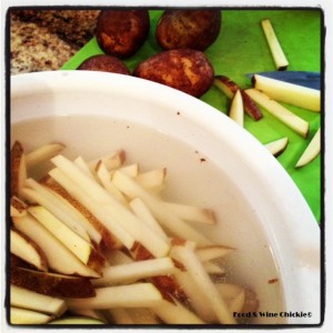 Fries Soaking