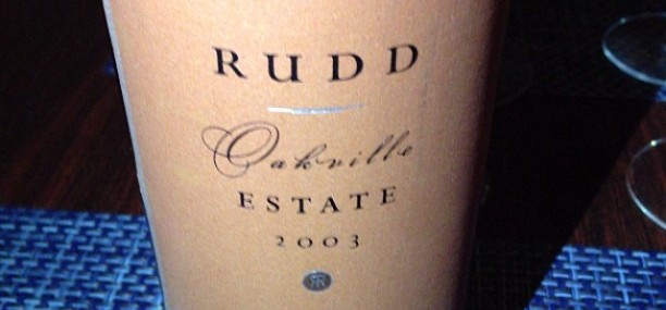 2003 Rudd Oakville Estate