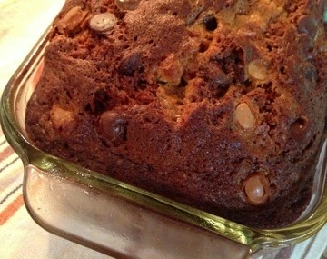 Chocolate Chip and Butterscotch Banana Bread