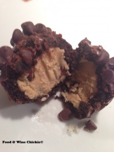 Brownie Cookie Balls Inside