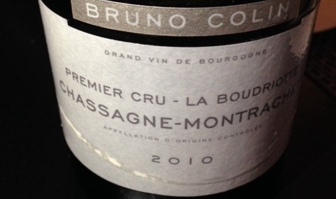 2010 Bruno Colin Premier Cru Chassagne Montrachet La Boudriotte