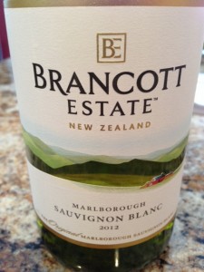 2012 Brancott Estate Marlborough Sauvignon Blanc