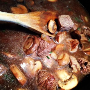 Beef Simmering