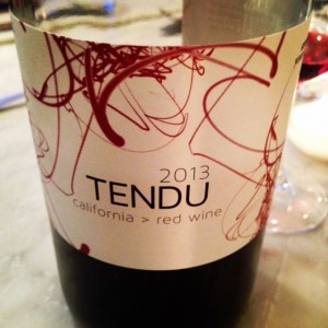 2013 Tendu Red Wine