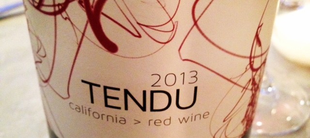 2013 Tendu Red Wine
