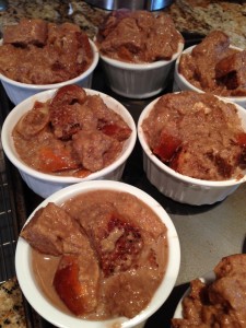 Unbaked Bread Pudding