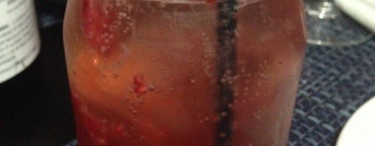 Muddled Raspberry Mocktail