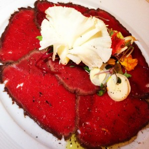 Bison Carpaccio