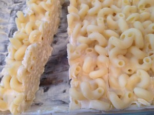 Cut Cold Mac & Cheese