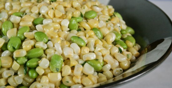 Corn and Lima Bean Succotash