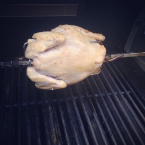 Chicken on Rotisserie