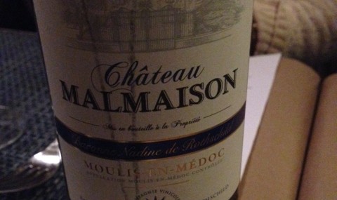 2008 Chateau Malmaison Moulis En Medoc Baronne Nadine de Rothschild