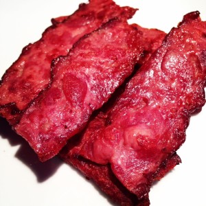 Cooked Duck Bacon