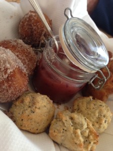 Bread Basket and Preserves