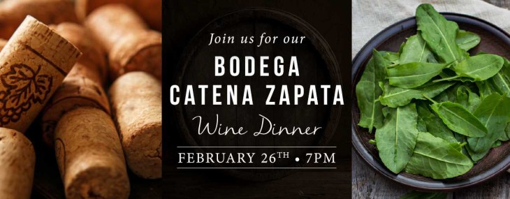 Bodega Catena Zapata Wine Dinner at Spuntino Wine Bar & Italian Tapas
