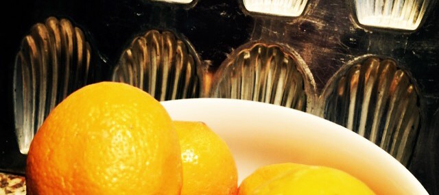 Meyer Lemon Madelaines