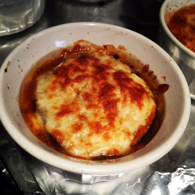 Almost GuiltFree Individual Eggplant Parmesan Food & Wine Chickie