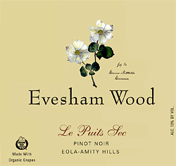 2012 Evesham Wood “Le Puits Sec” Pinot Noir
