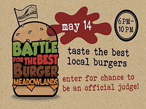 Meadowlands Battle for the Best Burger 5/14/16