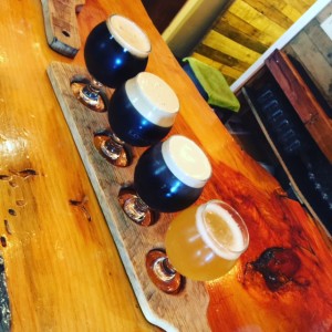 Lone Wolfe Beer Flight