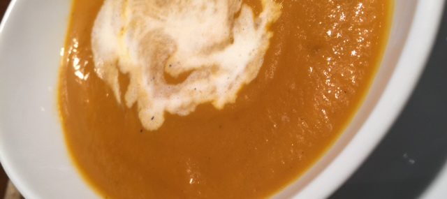 Carrot & Butternut Squash Bisque