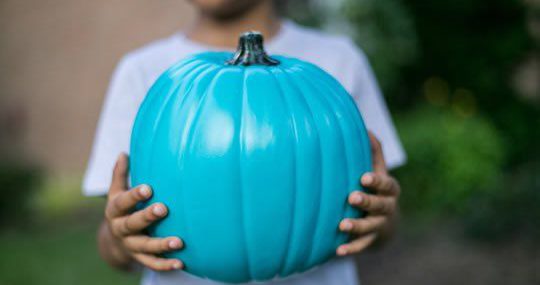 For Halloween – Put a Teal Pumpkin on your Doorstep