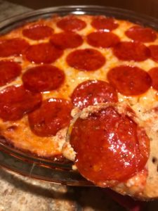 Baked Pepperoni Pizza Dip